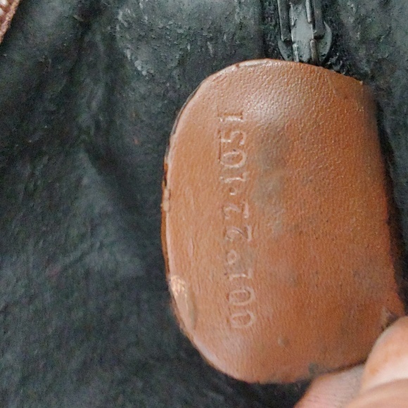 Authentic Vintage Gucci Interlocking GG Monogram Micro Guccissima Round Circle - Picture 9 of 9